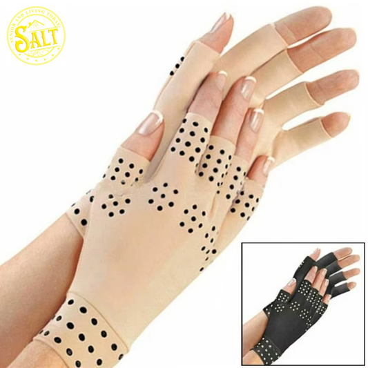 Hot Sale Elastic Rheumatoid Compression Compression Therapy Gloves Anti-Arthritis Compression Fingerless Hand Pain Relief