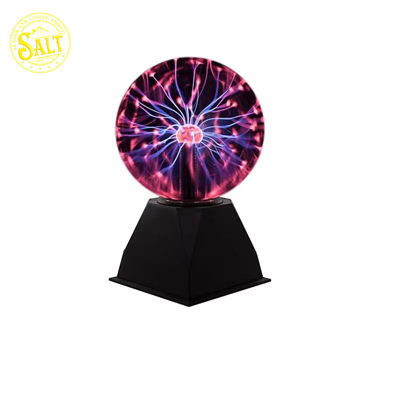 Novelty Touch Sensor Night Light USB Originality Magic Desk Light Children's Gift Bedroom Decor Bedside Glass Plasma Ball Lamp