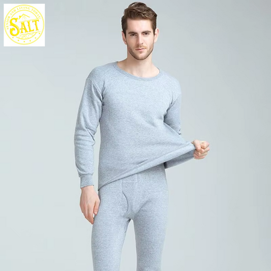 Winter Thermal Underwear Long Johns Men's Keep Warm Tops + Pants Set Thick Clothes Comfortable Thermo Underwear Sets