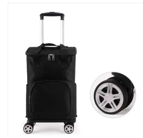 Women Shopping bags on wheels Women trolley bag shopping bag with wheels wheeled backpack Bags Rolling Luggage Backpack bags