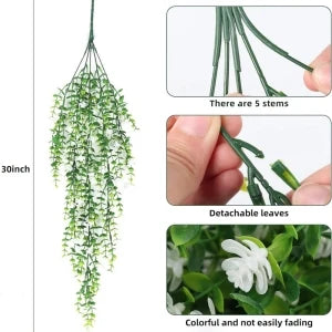 1Pcs 76CM Artificial Ivy Hanging Plants Fake Plant for Home Room Decor Garden Wedding Decoration Outdoor Ornaments Accessories