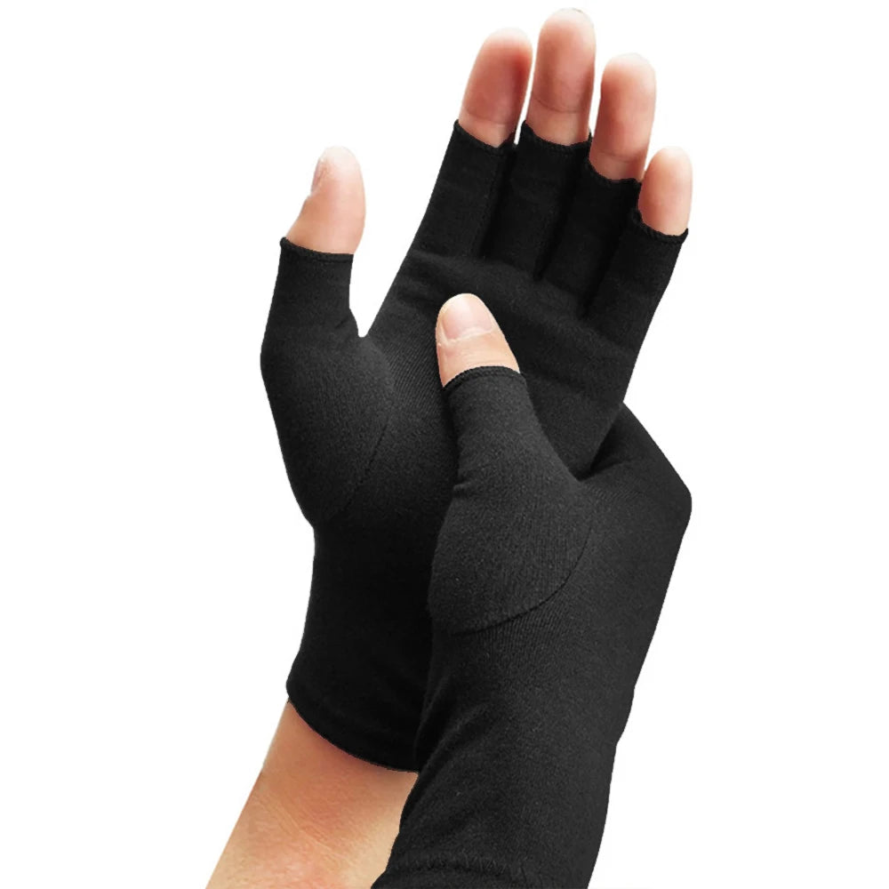 1Pc arthritis gloves woman Rheumatoid Magnetic Compression Gloves Arthritic Joint Pain Relief Hand Gloves Therapy Fingers Glove