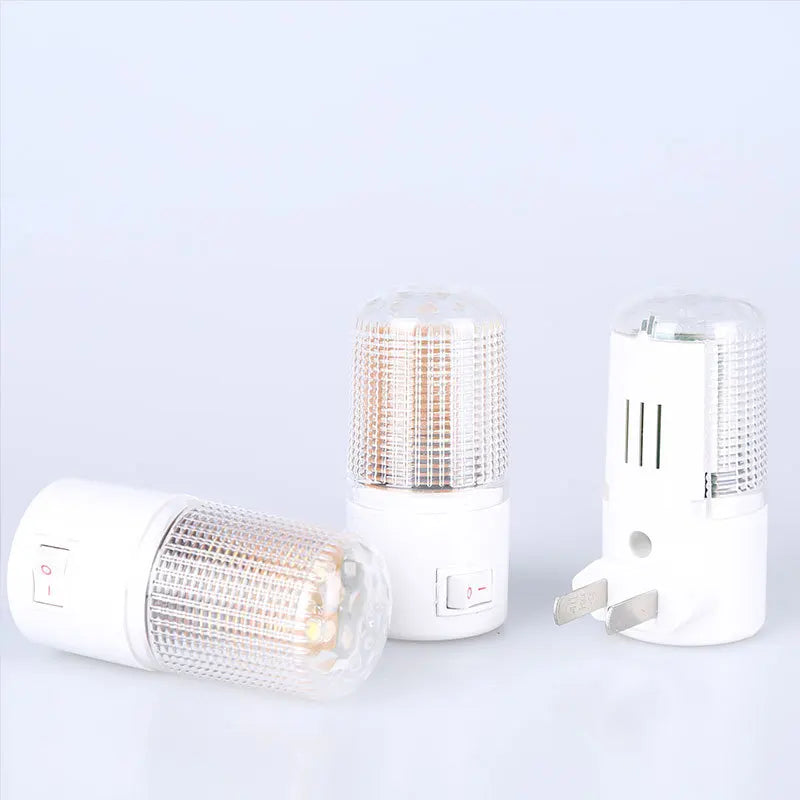 LED Night Lights EU Plug Bedside Lamps Wall Mounted Energy-efficient Lighting Household Lighting Emergency Lights Wall Lamps