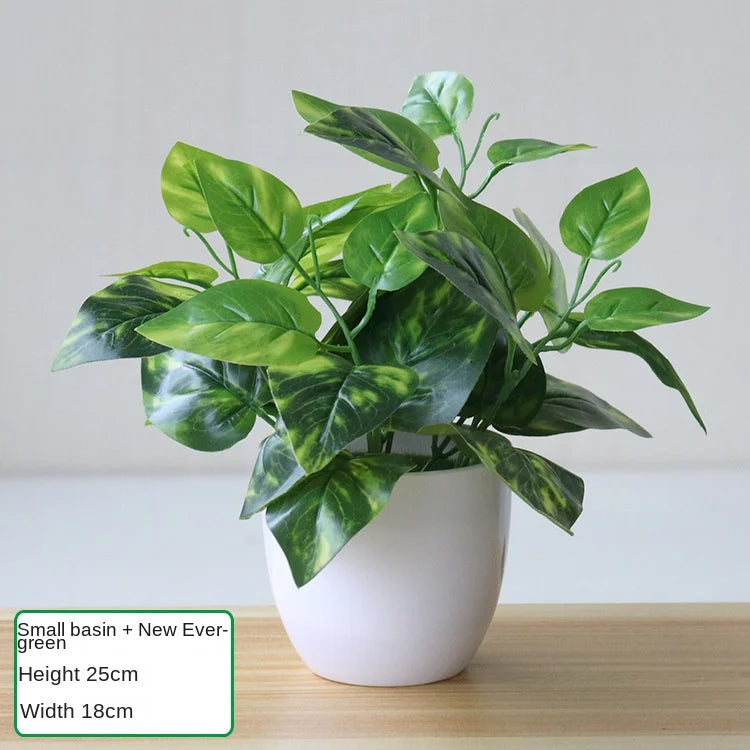 Artificial Plants Bonsai Fake Plants Home Decoration Accessories Plant Plant Pot Office Decoration Living Room Decoration