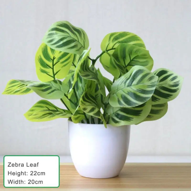 Artificial Plants Bonsai Fake Plants Home Decoration Accessories Plant Plant Pot Office Decoration Living Room Decoration