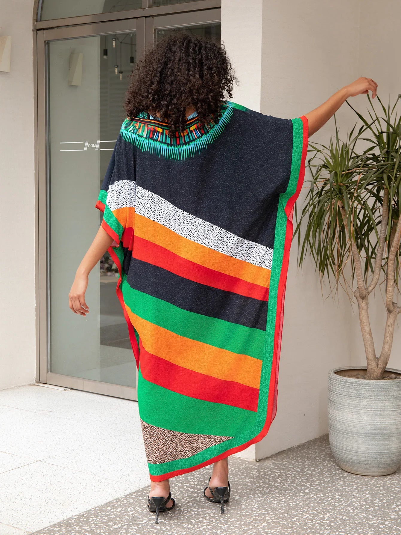 Beach Cover Ups for Swimwear Women African Printed Kaftans Summer Holiday Bathing Suits Factory Supply Dropshipping