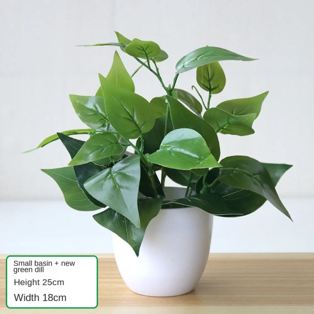 Artificial Plants Bonsai Fake Plants Home Decoration Accessories Plant Plant Pot Office Decoration Living Room Decoration