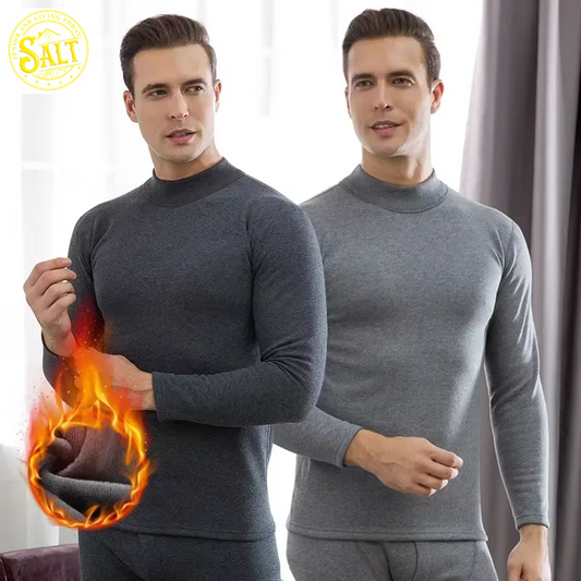 Winter Men Thermal Underwear Sets Thermal Long Pants Legging Homme Sexy Plus Velvet Pajamas Set Casual Thickened Men Underwear